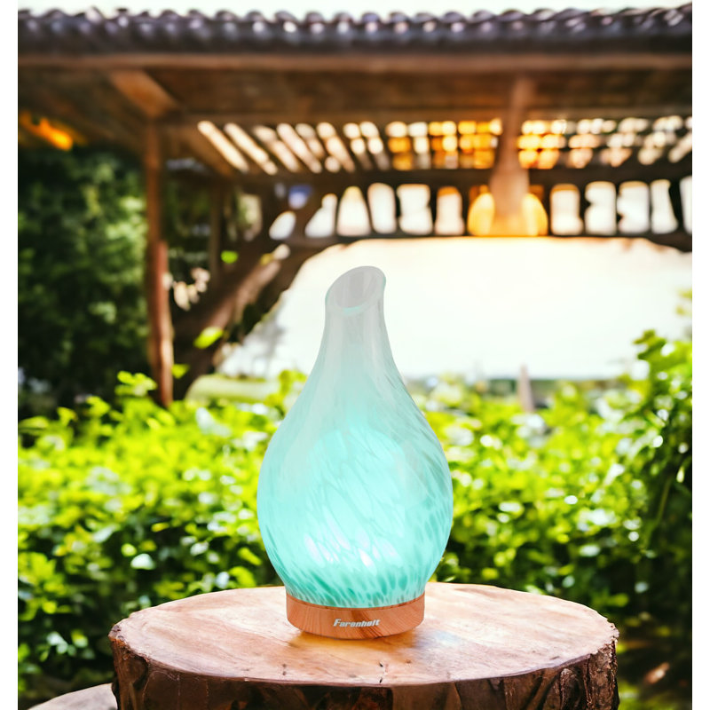 Diffuseur d'huiles essentielles, diffuseur d'humidificateur Aromathérapie - blanc