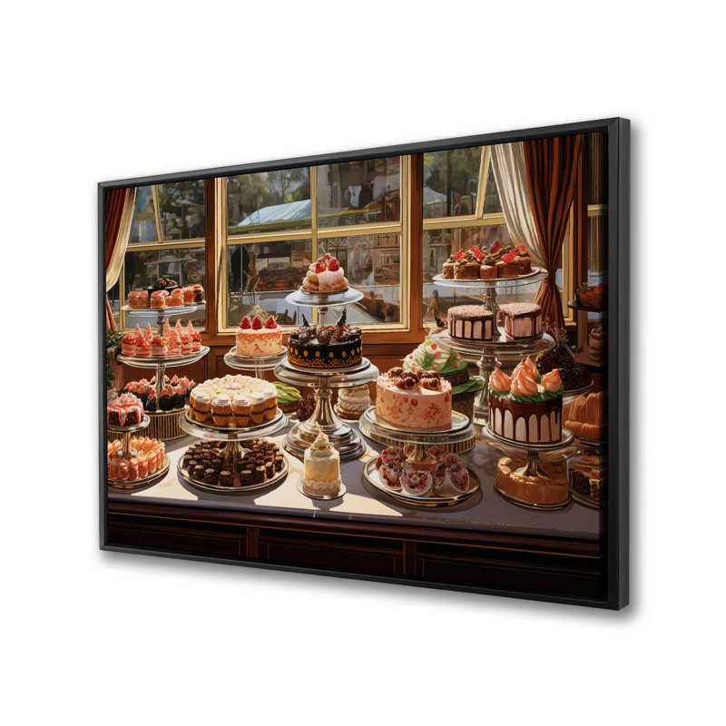 Feast - Food White Framed Canvas for Home Decor | Art Print