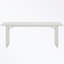 wood Dining Table with sturdy sled legs-173351661