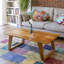 Tommen Solid Wood Sled Coffee Table-488301740