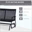 Chaise berçante de patio pour 2 personnes
