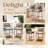 Boho Rope Counter Stools Set of 2-609754221