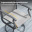 Chaises de salle à manger d'extérieur pivotantes à 360 ° PVC-coated polyester-314431426