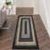 Machine Washable Area Rugs with Non-Slip Backing for Hallway Living Room Bedroom Kitchen and Laundry Room Vintage Carpet Low Pile Rug