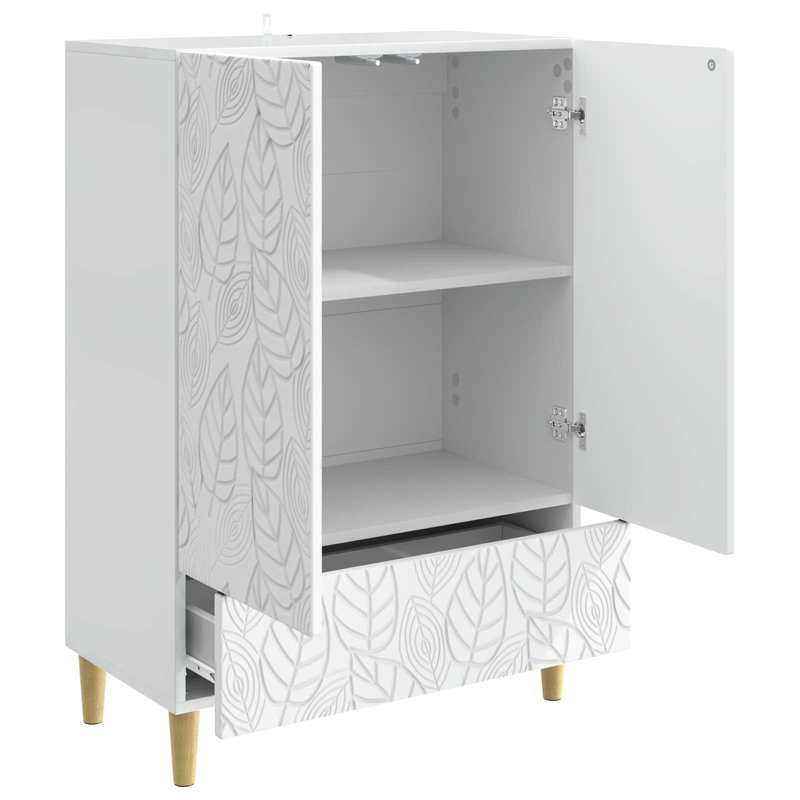 66cm Sideboard, High Gloss White
