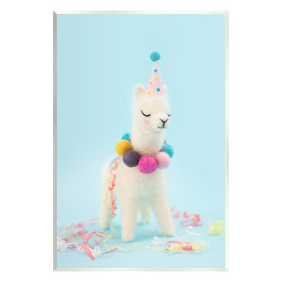 «Pastel Llama Party Hat Celebration» par Lemon & Sugar - photographie