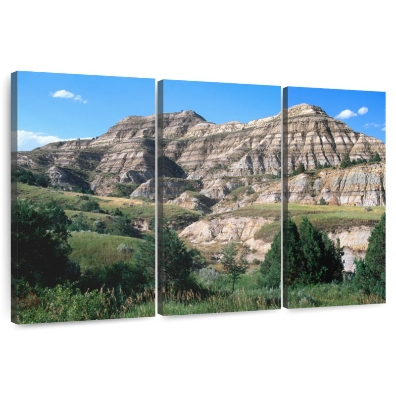 Alvord Badlands dans le Dakota du Sud, H 48 po x l 74 po