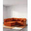 Canapé modulaire en L Terracotta-803830566