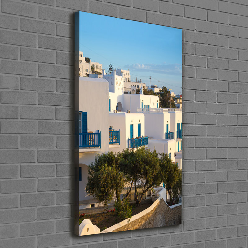 Mykonos Greece - Wrapped Canvas Print
