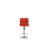 BAR STOOL In Red, Chrome