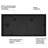 6x14 Collage Picture Frame - Fits Two 4x6 Photos Or One 6x14 Picture-100681391
