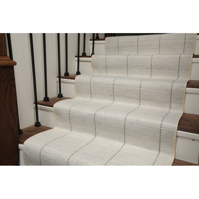 Custom Multi Size Stair Runner Handmade Wool Rug, Runner 2'7" x 8'