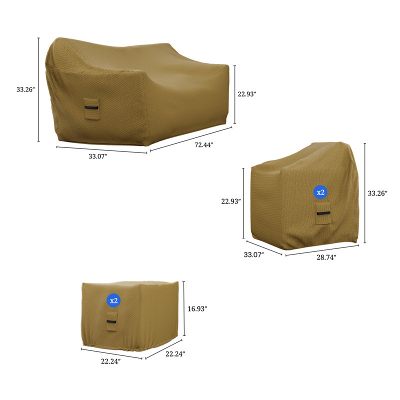 Patio Furniture Covers, Beige