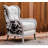 Mireya 33" Wide Tufted Wingback Chair