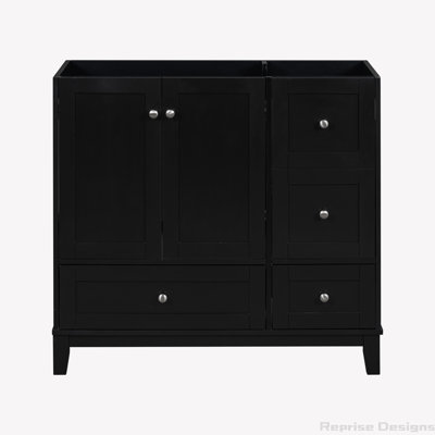 Base de meuble-lavabo simple 35,4 po seulement