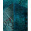 Tapis bleu noué à la main Weirsky - One-of-a-Kind Weirsky