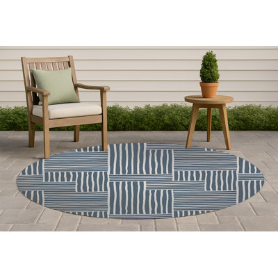 Tapis d'extérieur antidérapant Grid Puz