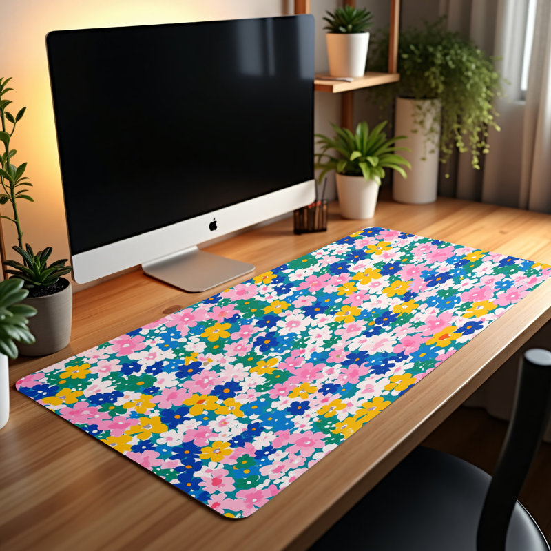 Polyester Desk Pad, 23.6x13.8