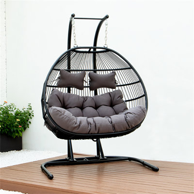 FAUTEUIL DOUBLE PLIABLE PLIABLE AVEC COUSSIN