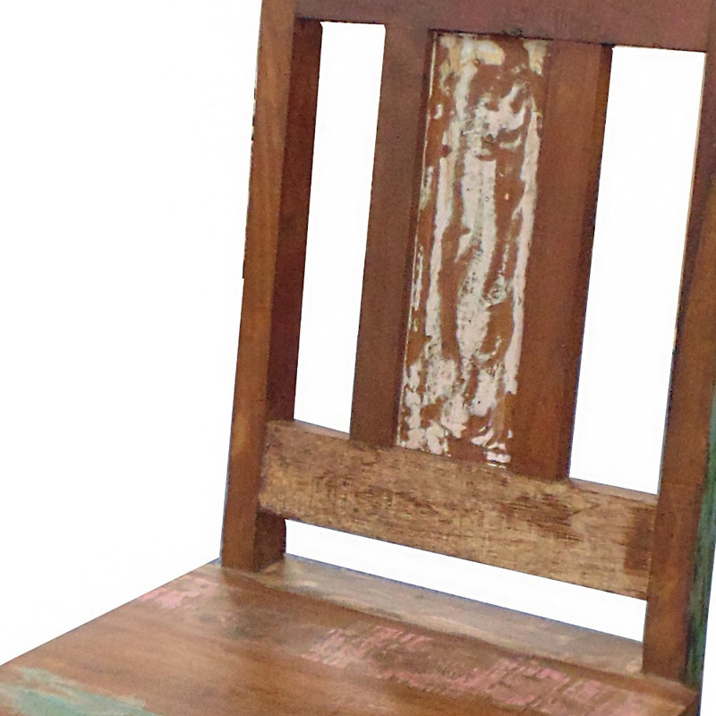 Jeeva 19'' H Solid Wood Side Chair
