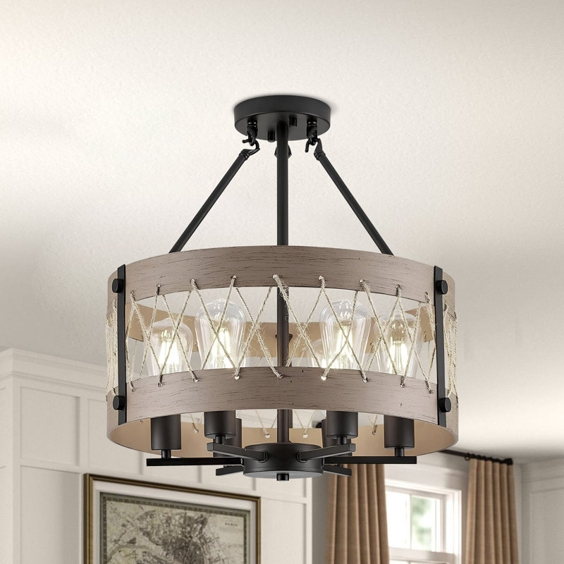 Lustre à 6 lumières