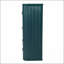 Armoire de salle de bain murale avec miroir, 2 portes en miroir et tablette ouverte, rangement en métal pour meuble-lavabo Farmhouse
