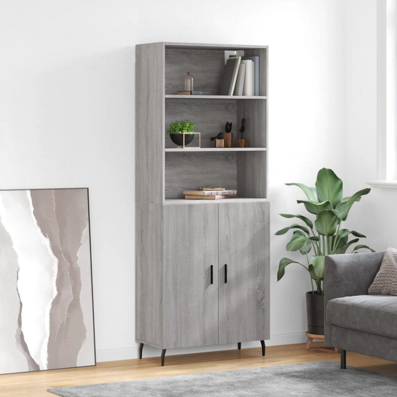 Salzmann 69.5cm Sideboard, Grey Sonoma