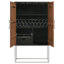 Armoire de bar 2 portes Washoe