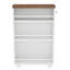 Chariot de rangement mince en bois 19,69 po - Tablette à 4 niveaux pour les espaces étroits-117234388