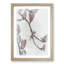 Pink Floral Flowers in Abstract - Picture Frame Graphic Art Print-55768757-55768756