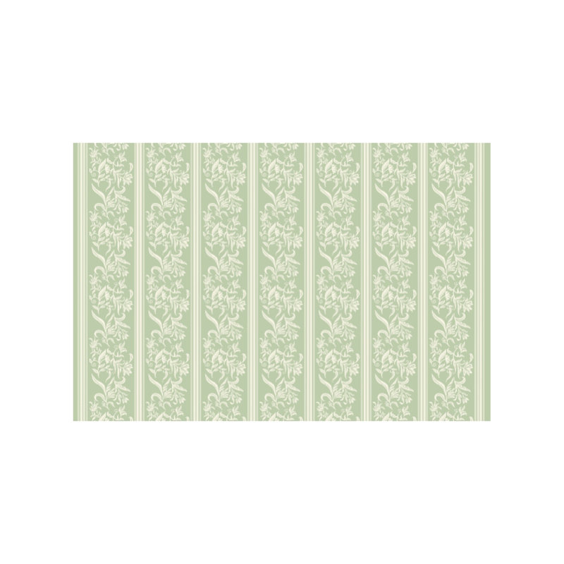 Tapis d'extérieur réversible imperméable à l'eau Boho, Vert, Tapis de couloir 9 pi x 18 pi