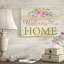 « welcome home 1 », art textuel sur toile tendue-31330684