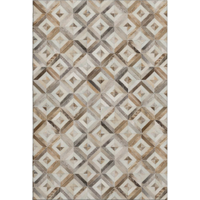 Premium Machine Washable Lewes AMF102 Gray Rug