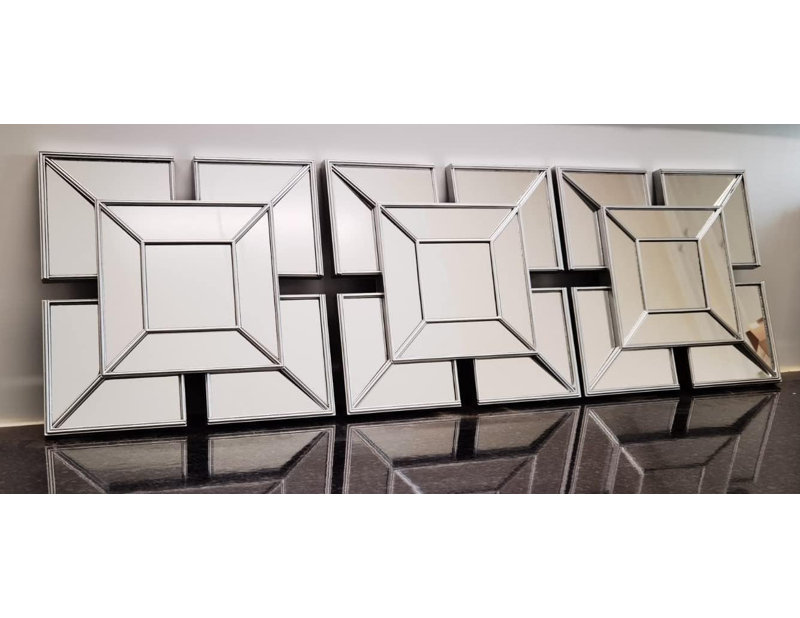 Glass Square Wall Mirror