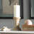 Small Cone Wood Tabletop Candlestick-1431533121
