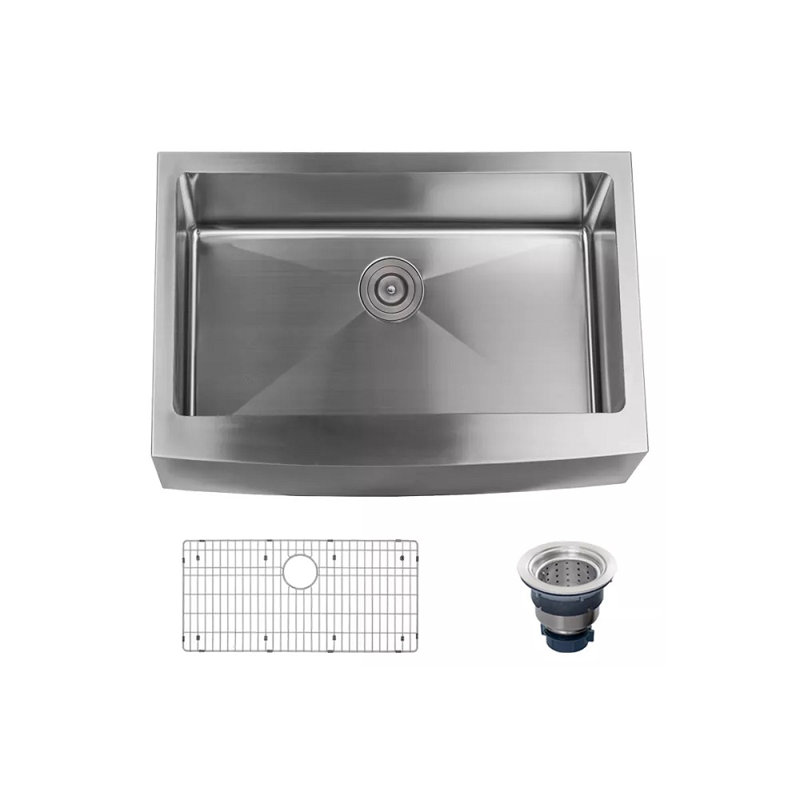 30'' L Single Bowl Stainless Steel Kitchen Sink