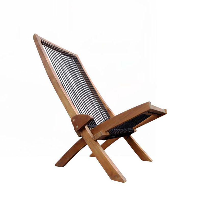 Chaise pliante en bois