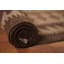 Tapis oriental brun en laine tissé à plat à la main 6 pi 8 po x 9 pi 5 po Oriental