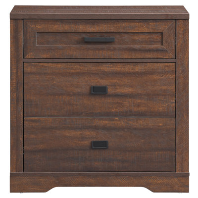 Commode Mid-Century à 3 tiroirs Laziza 