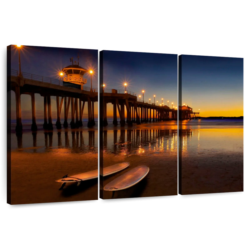Aletra Surfboards By The Dock, 20" H x 33" W
