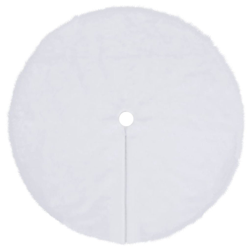 Ariya Faux Fur Tree Skirt, 90