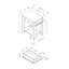 Accent Table, Side, End, Storage, Lamp, Living Room, Bedroom, Laminate, Transitional-1444073741