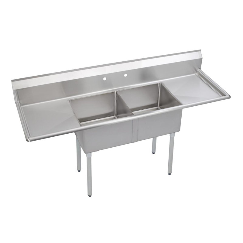 Évier de service autoportant L 74 po x l 23,81 po Dependabilt