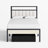 Tryston Twin Bed Frame With Led Lights & Storage Drawer, White-1080358599-1080358594
