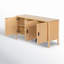 Kaplan Wood 3-Door Sideboard-1687898390