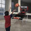 Rally and Roar 2 joueurs, jeu d'arcade de basketball, tableau de pointage et balles