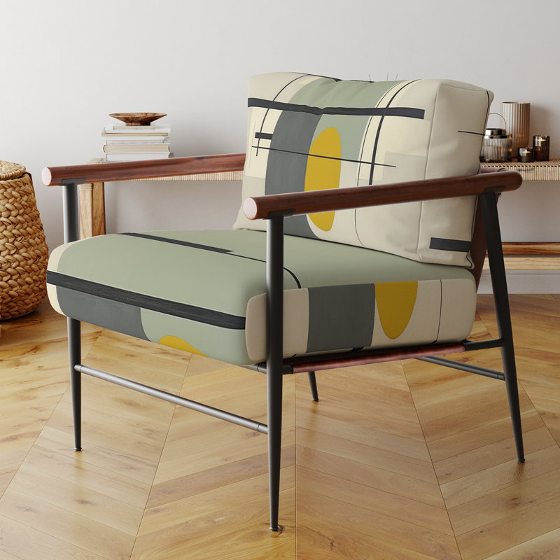Fauteuil d'appoint Crotzer, Noir, noir, noir, noir
