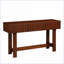Table basse de 52 po style Mid-Century Farmhouse avec pieds en bois massif Rangement, assemblage facile Peu encombrant