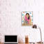 " Malala Speech Over Blue Orange Florals Female Icon "-1838610322-1838611375