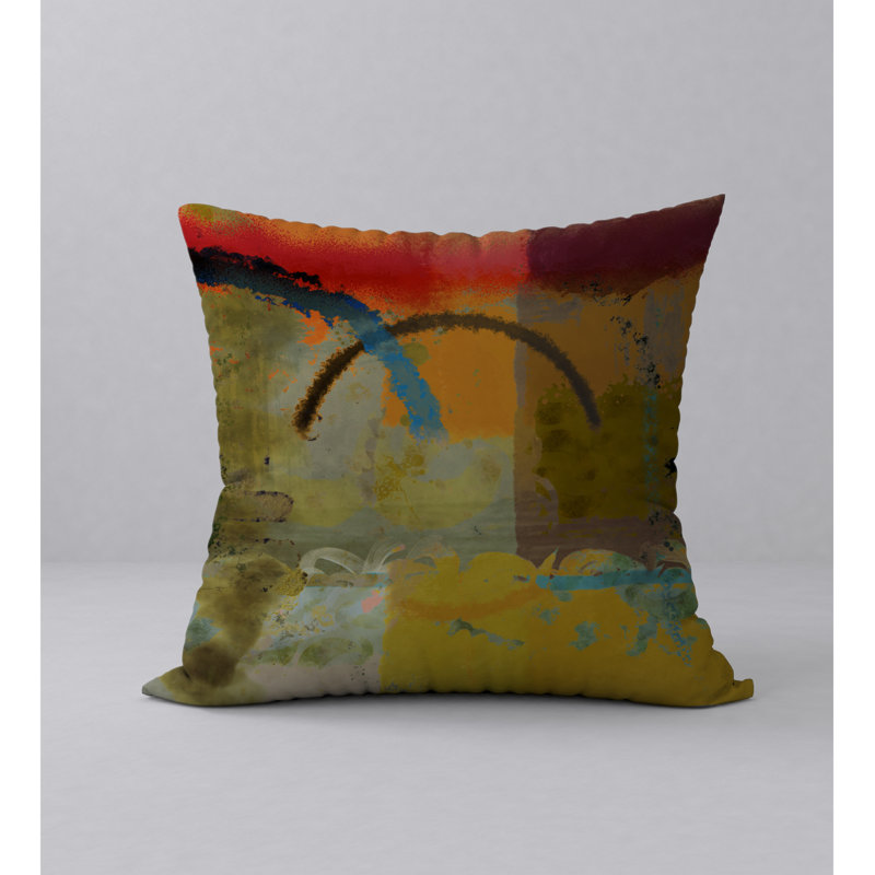 Housse de coussin carrée Calandra, H 24 po x l 24 po x p 6 po